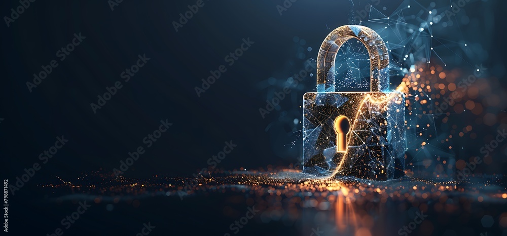 Privacy and data protection in the digital realm with a real photo ...