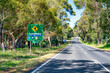 Road sign along Cave Road, Western Australia
