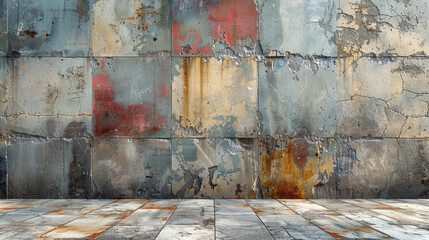 Wall Mural - photo of worn Concrete Background