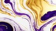 Premium luxury Yellow, Gold and Purple abstract marble background