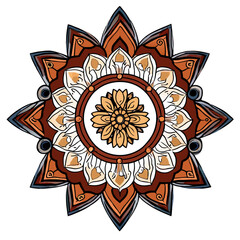 Poster - mandalas cute background