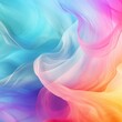 A colorful, flowing background with a rainbow of colors