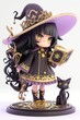 Cute witch character