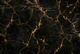 Fototapeta Zachód słońca - Black marble surface