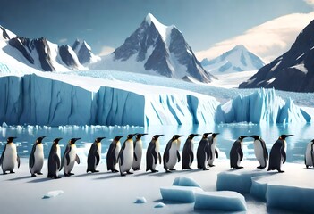 Poster - iceberg in polar regions