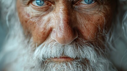 Wall Mural - close up of a portrait of a person