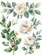 © Alex - Delicate Floral Bouquets and Wreaths for Wedding Decor Generative AI