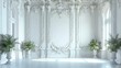 Luxurious marble living room blends classic elements with contemporary minimalism,クラシックな要素と現代的なミニマリズムを融合させた、大理石を贅沢に使用した豪華なリビングルーム,Generative AI