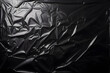 Dynamic black plastic texture suitable for horror settings, suspenseful scenes, or stylish compositions