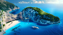Tropical Island In The Sea