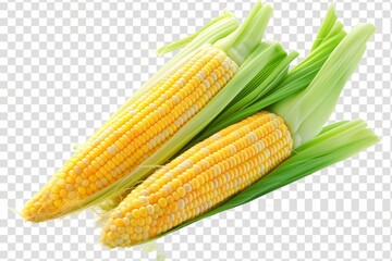 baby corn cutout isolated on transparent (PNG) background