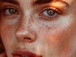 © manida - woman, close-up, skin, Skin care and beauty concepts for woman