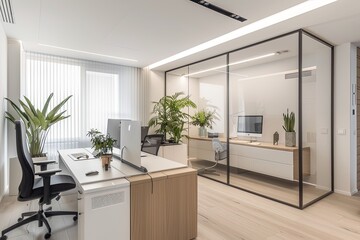 Wall Mural - modern office interior 