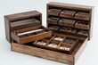 Exquisite Walnut Wood Jewelry Boxes: Natural Beauty Showcase