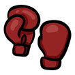 Boxing Gloves - Hand Drawn Doodle Icon