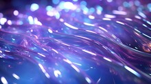  Delve Into A World Of Sophistication And Glamour As You Encounter An Abstract Backdrop Adorned With Sparkling Silver, Purple, And Blue Lights, Softly Out Of Focus To Create A Captivating Banner, All 