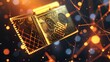 Revenue Increase, Digital Wallet with a Golden