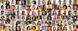 © Prostock-studio - Various happy diverse men and women in rows