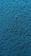 Blue close-up of monochrome carpet texture background from above. Texture tight weave carpet blank empty pattern with copy space for product design