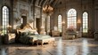 Ornate and Expensive Bedroom Interior