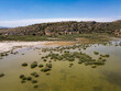 Bafa Lake Drone View in Turkey