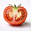 A cross section of a tomato