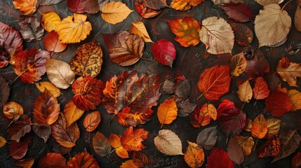 Poster - Autumn foliage