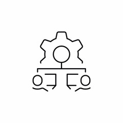 team programming development workplace icon