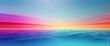 A tranquil digital landscape depicting a serene seascape under a gradient sunset sky, symbolizing peace and calmness