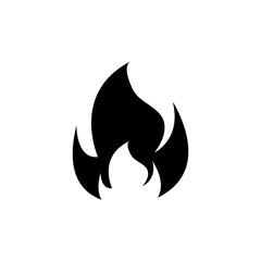 flame icon. vector fire flam trendy style illustration for web and app..eps