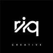 RIQ Letter Initial Logo Design Template Vector Illustration