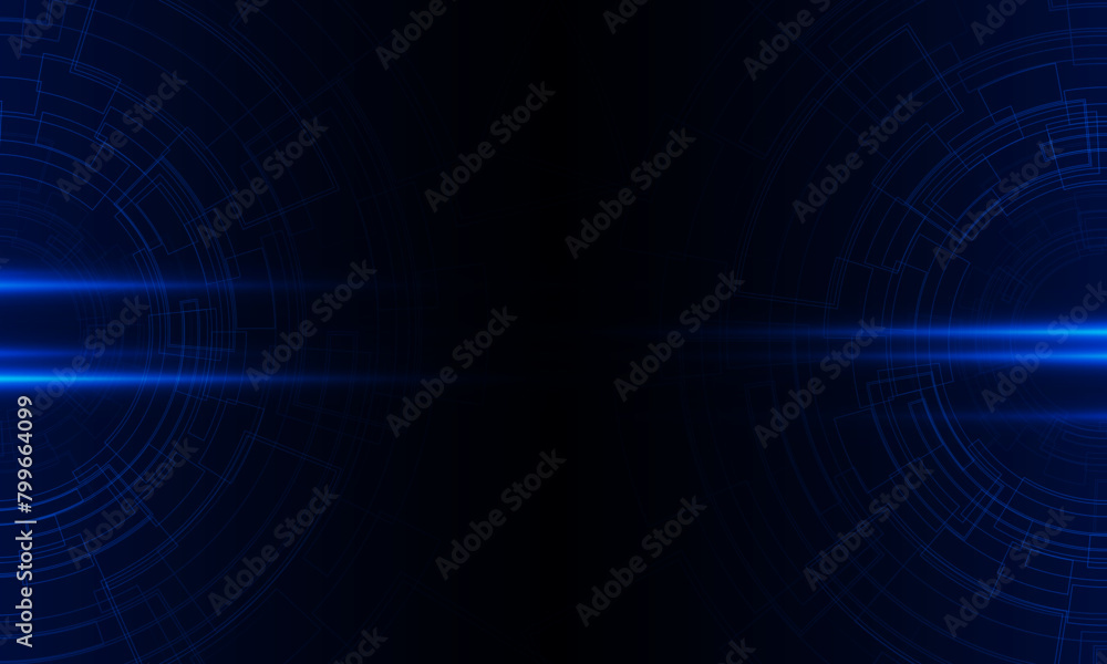 Abstract pixel technology Ai sci-fi artificial Intelligence concept ...