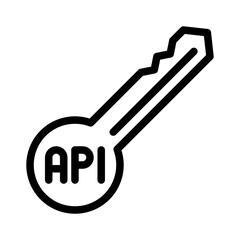 Poster - api line icon