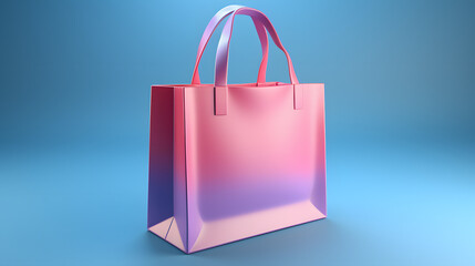 Canvas Print - Shopper Icon 3d