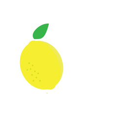 Sticker - lemon logo icon