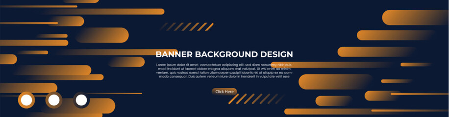 Wall Mural - Wide horizontal abstract web banner design template background with blue, green, red, orange gradients color on black bg. Suitable for web ads. Vector illustration with Space to add pictures.