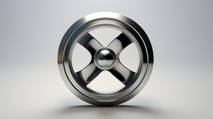 Poster - Silver Icon 3d