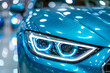 © Fabio - Macro view of modern blue car xenon lamp headlight