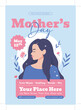 Mother’s Day Flyer | world mothers day illustration 