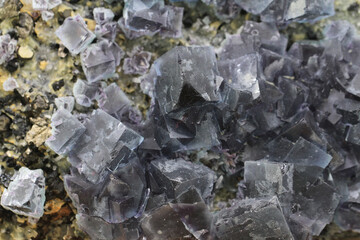 Wall Mural - fluorite mineral texture