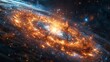 A supernova explosion, in a distant galaxy