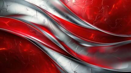 Wall Mural - red and white background