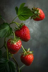 Wall Mural - strawberry