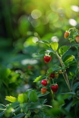 Wall Mural - strawberry