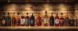 © Coosh448 - Assorted beverages on display, suitable for bar or restaurant concept