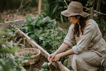 Wall Mural - Agriculture, Smart agriculture using AI technologies, futuristic concept of agriculture, growing ecological agriculture using innovative technologies	