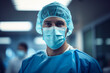 © Tetiana - Generative IA picture modern operating room in futuristic surgery clinic team of professionals operating patient