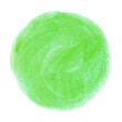 Grüner gemalter Wasserfarbe Kreis