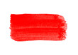 Pinselhintergrund in rot als Wasserfarbe Textur