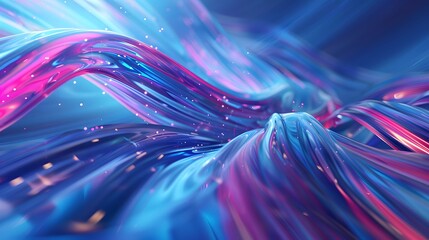 Modern abstract high-speed movement. Colorful dynamic motion on blue background. Movement technology pattern for banner or poster design background concept.